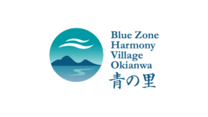 沖縄今帰仁古民家 青の里 BlueZone Harmony Village Okinawa ロゴ